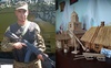 Боєць ЗСУ з Волині у мирний час виготовляв із дерева мініатюрні будівлі