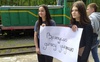 Мітинг у Луцьку: люди вимагають зберегти дитячу залізницю