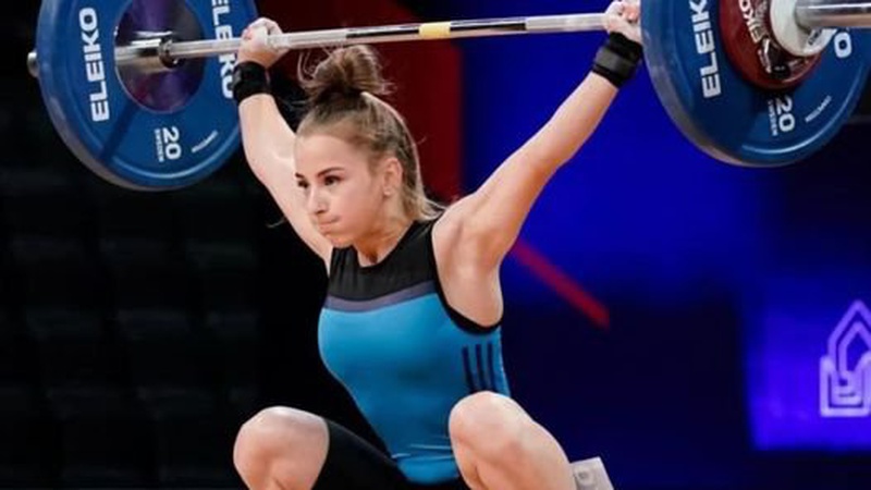 Юна штангістка з Волині встановила рекорд Європи