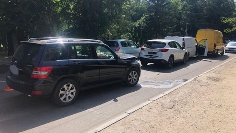 Аварію за участю чотирьох авто в Луцьку спричинив п’яний водій. ПОДРОБИЦІ