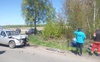На Волині автомобіль зіткнувся з трактором: 53-річного водія госпіталізували. ФОТО