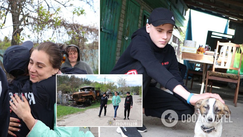 Поліція повернула на Чернігівщину підлітка, якого окупанти вивезли до Білорусі