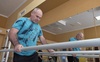 Вчиться заново ходити на двох ногах: луцькі лікарі встановили протез пораненому бійцеві