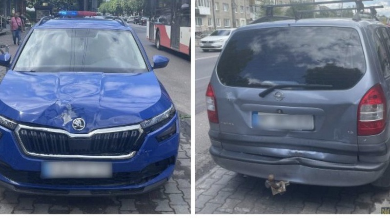 У Луцьку – ДТП: зіткнулися Skoda та Opel, є постраждалі