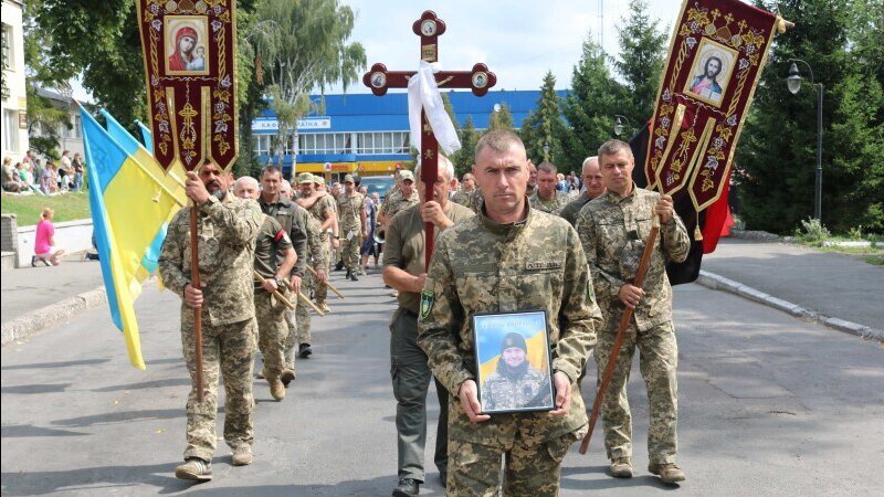 Волиняни попрощалися із воїном з Волині Миколою Федончуком