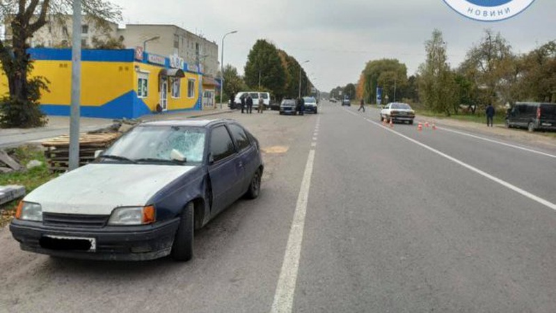 На Волині водій Opel збив дитину: від удару її відкинуло на інше авто