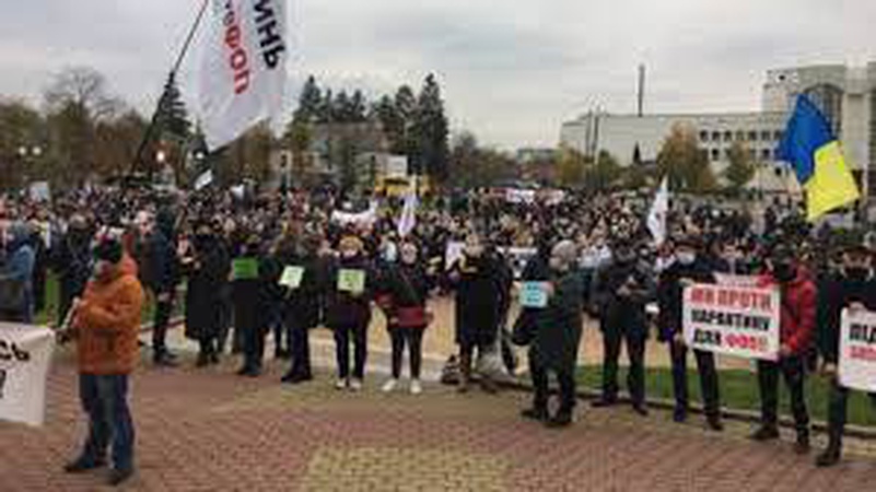 У Ковелі – протести щодо дистанційного навчання: у владі прокоментували ситуацію