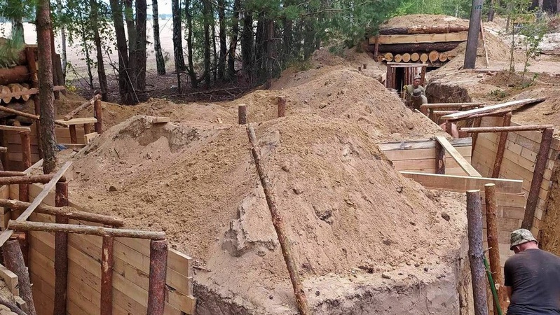 На Волині вздовж кордону з білоруссю створено міцну лінію оборони. ФОТО