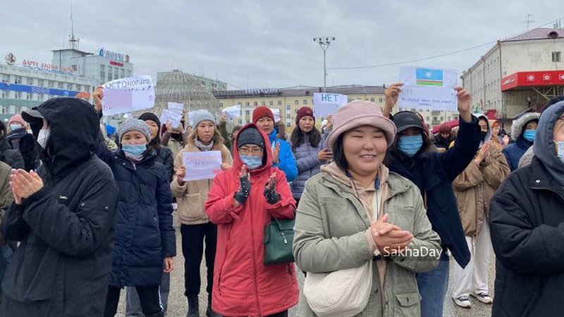 "Ні геноциду": у російському Якутську жінки вийшли на протест – просять повернути чоловіків