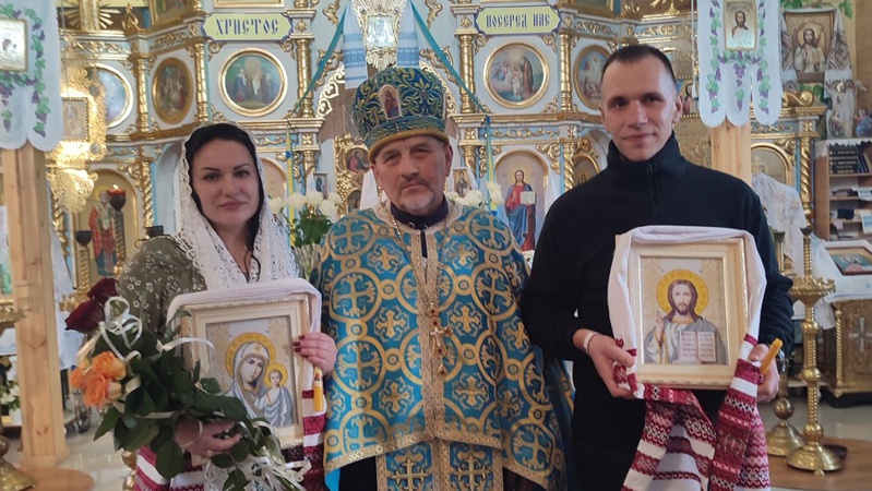 Пара військових з Луганщини одружилися в Рожищі