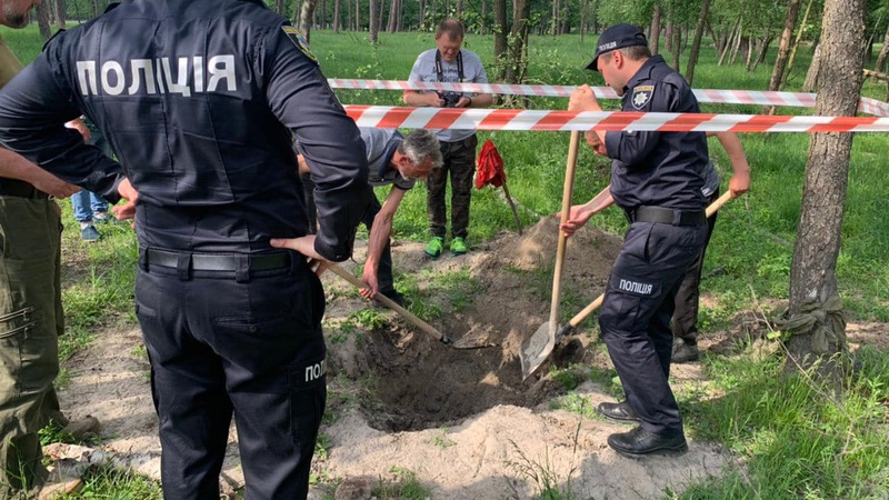 Поліція Київщини виявила тіло розстріляного окупантами волинянина