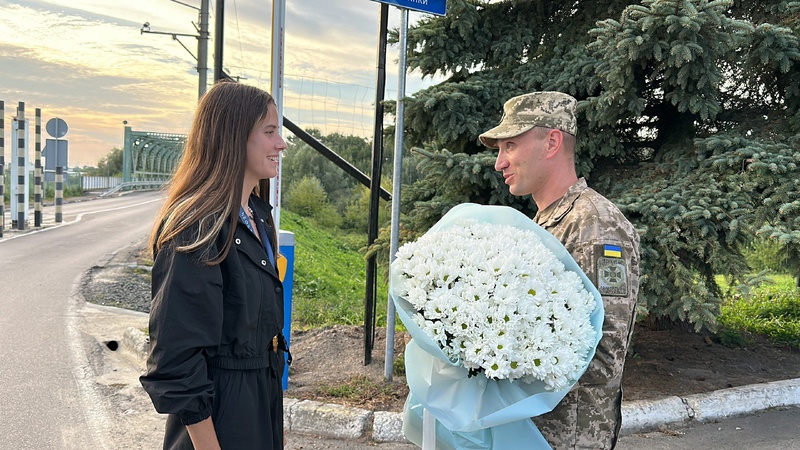 Прикордонники Волинського загону зустріли та привітали олімпійську чемпіонку Магучіх