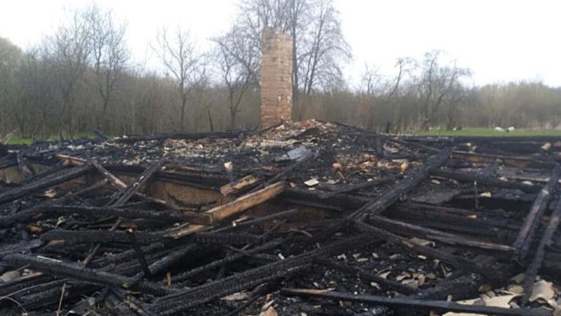 На Волині вщент згоріла будівля колишньої школи