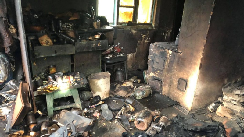 У селі на Волині внаслідок пожежі у будинку згорів чоловік