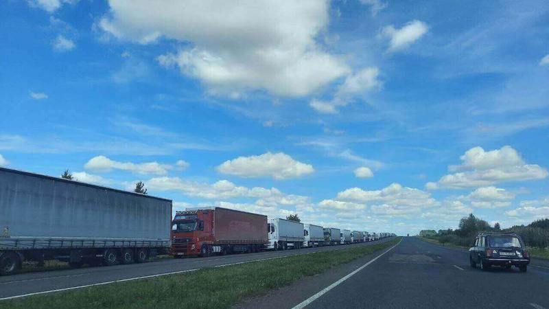 На Волинському кордоні суттєво зменшилася черга з вантажівок