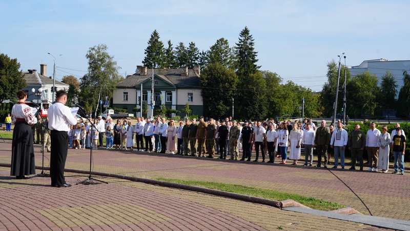 Волинські рятувальники долучились до урочистих заходів з нагоди Дня Незалежності України. ФОТО