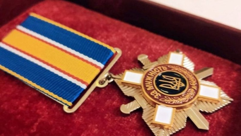 Зеленський нагородив відзнакою «За мужність та відвагу» бійців волинської тероборони