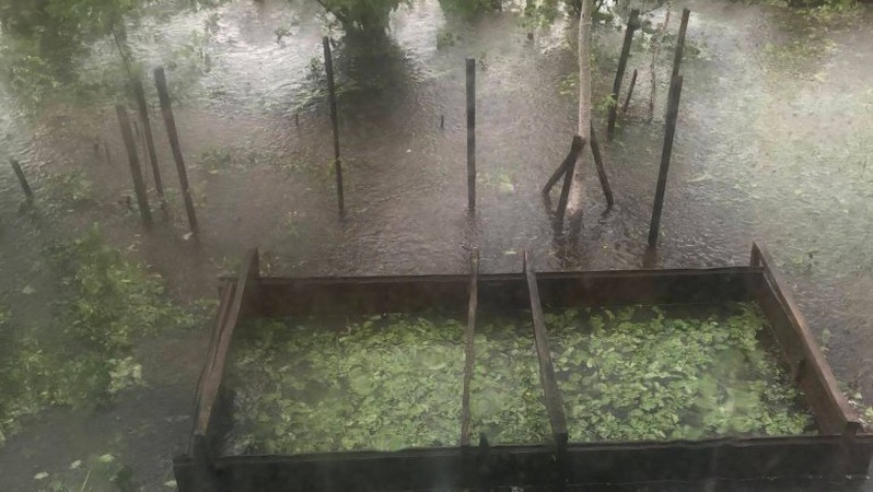 Злива затопила села поблизу Луцька