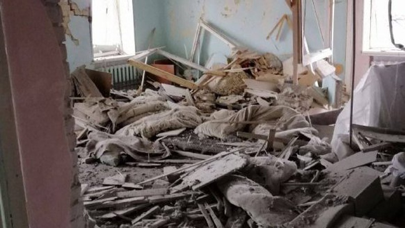 На Запоріжжі окупанти обстріляли лікарню: троє людей загинуло. ФОТО