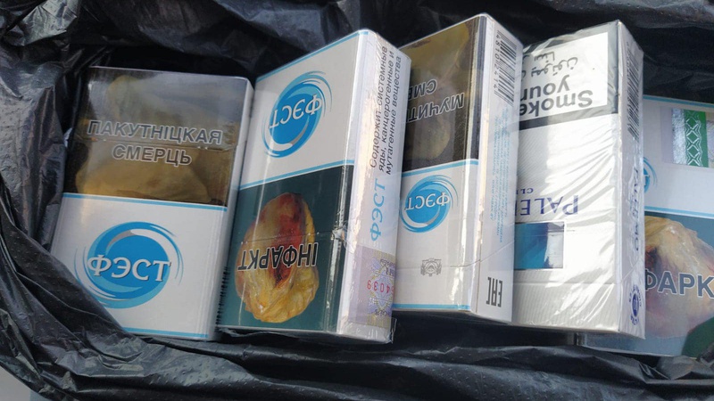 У магазині Володимира вилучили контрабандні цигарки
