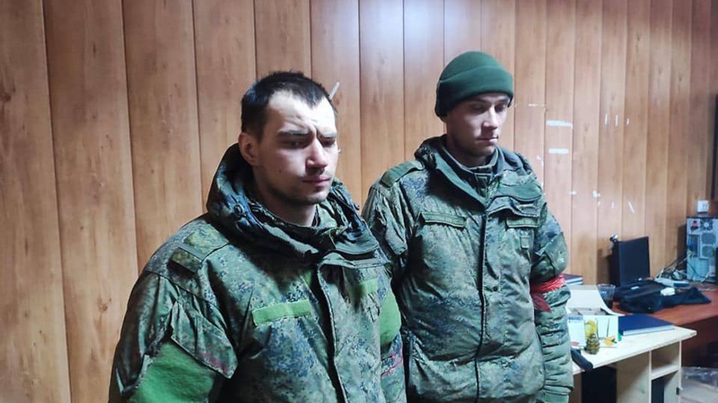 Охтирські захисники затримали 10 військовослужбовців РФ. ФОТО