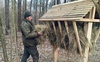 Як на Любомльщині лісівники диких тварин підгодовують