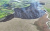 На Волині згоріло два гектари поля