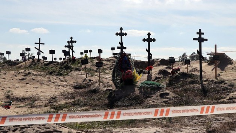 У Лимані завершили ексгумацію на місці наймасовішого поховання - знайшли 146 тіл