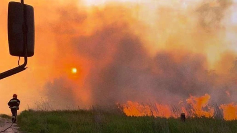 На Волині попередження про пожежну небезпеку