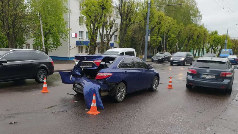 ДТП у Луцьку: через аварію на проспекті Волі ускладнений рух