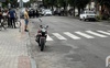 У Рожищі мотоцикліст збив на «зебрі» жінку. ВІДЕО