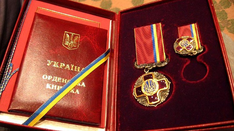 Волинянина нагородили орденом «За заслуги»