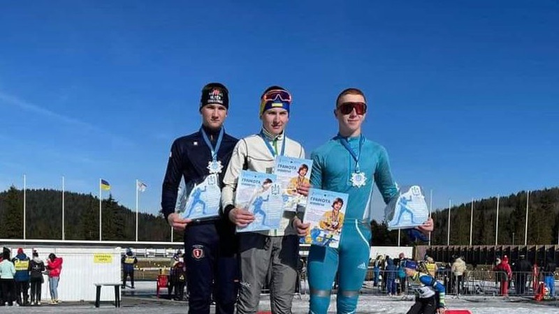 Юний біатлоніст з Підгайців посів перше місце на Всеукраїнських змаганнях