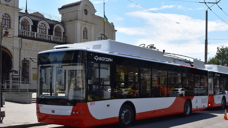 У Луцьку відновили рух тролейбусів до залізничного вокзалу