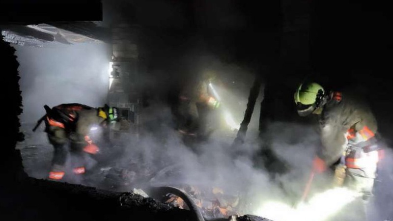 Волинські рятувальники на місці пожежі знайшли тіло чоловіка