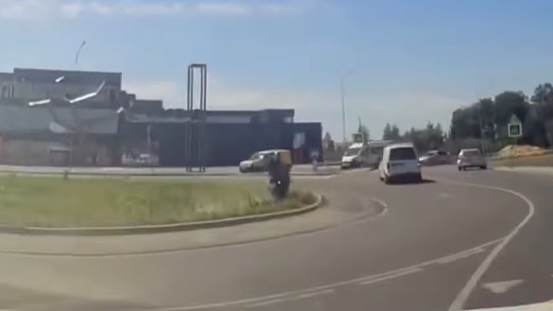 У Луцьку поліція наздоганяла мотоцикліста-порушника
