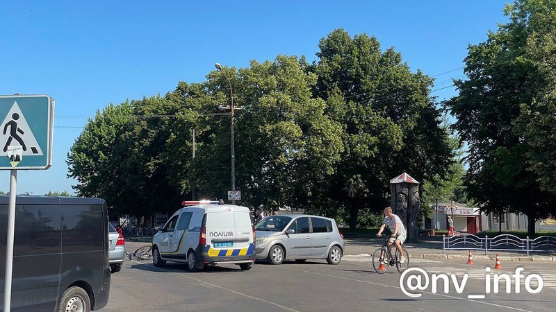 На Волині легковик збив велосипедиста, 65-річного чоловіка госпіталізували