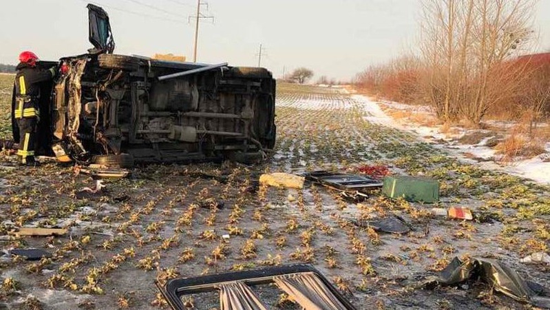 На Волині — смертельна ДТП: загинув пасажир буса