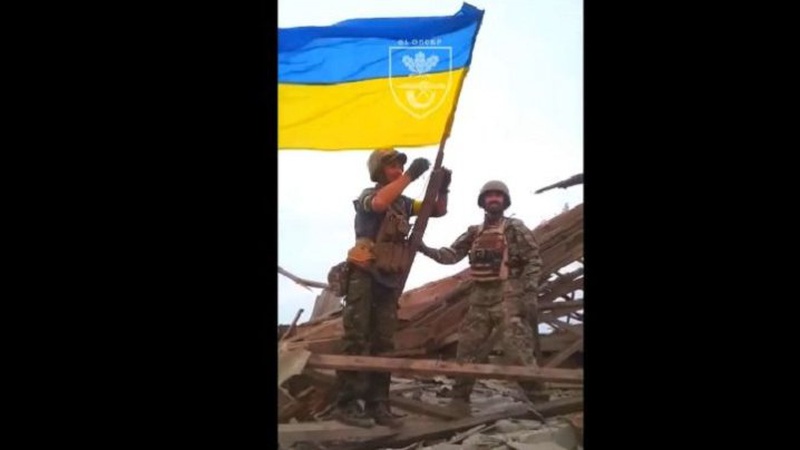У селі на Херсонщині підняли прапор України