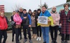У Володимирі мешканці протестують проти УПЦ МП. ФОТО. ВІДЕО