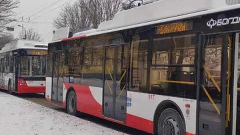 Як у Луцьку сьогодні, 8 грудня, курсуватимуть тролейбуси