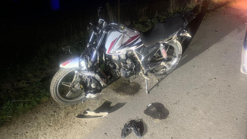 На Волині 17-річний мотоцикліст врізався в електроопору