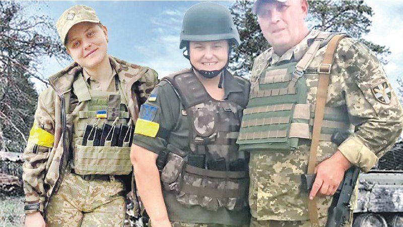 За Україну воюють подружжя з Любешівщина та їхня донька