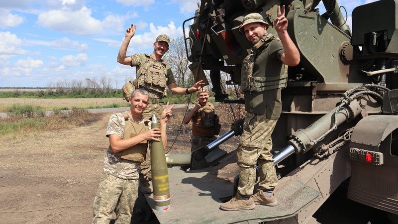 Як артилерія «Сталевої сотки» знищує ворога на передовій. ФОТО