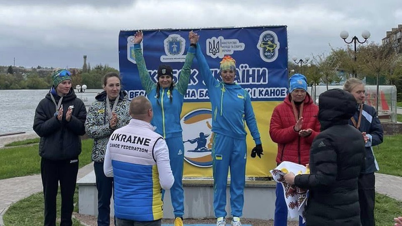 Волинян вибороли «золото» на Кубку України з веслування на байдарках і каное