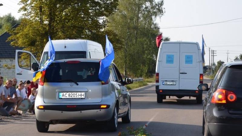 На Волині зустріли Героя Владислава Орищука. ФОТО